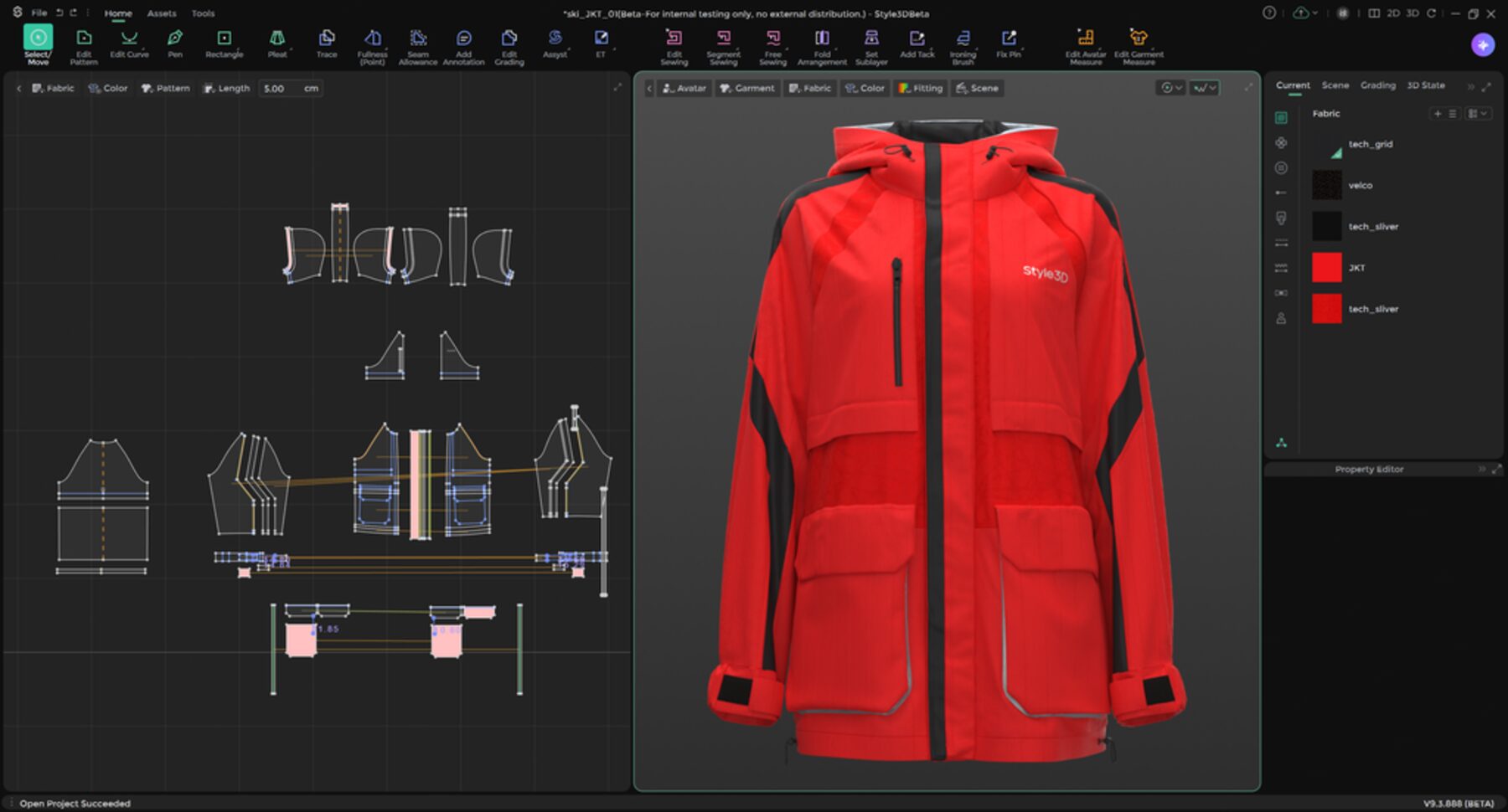 Colorway editing in GoShop